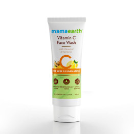  Mamaearth Vitamin C Face Wash with Vitamin C and Turmeric for Skin Illumination, 100ml
